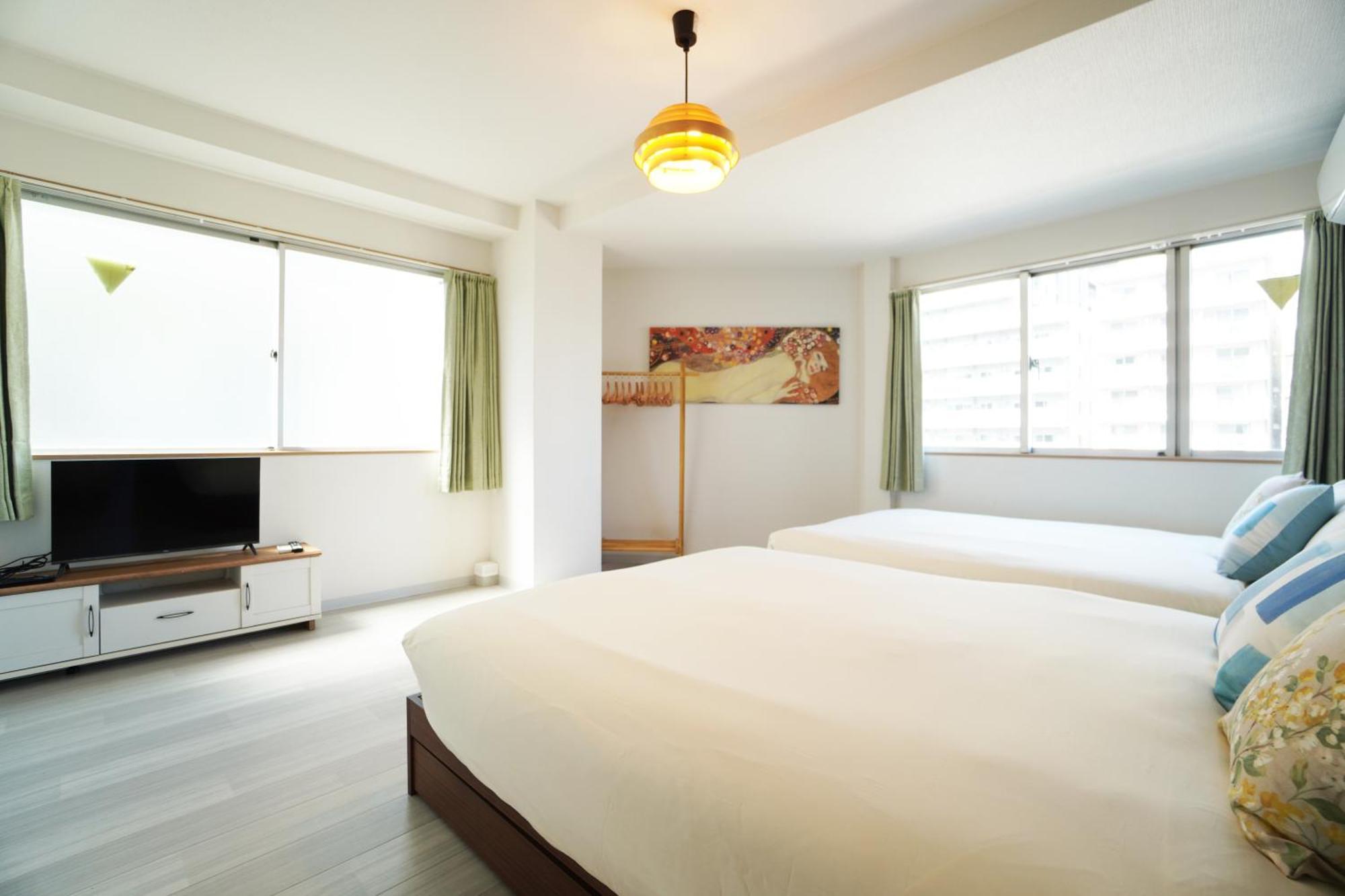 Ferienwohnung Akimi Building Ōsaka Exterior foto